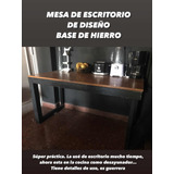 Mesa Comedor / Escritorio De Design Hierro