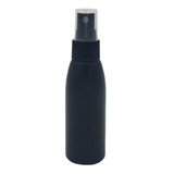 Botella Pincel Negra 60ml Con Atomizador Boton (100 Pzas)