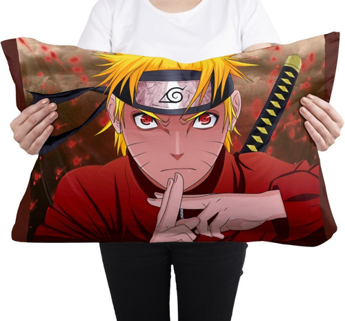 Cojin Almohada Naruto Face Diseño Anime Artistico Hogar 