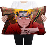 Cojin Almohada Naruto Face Diseño Anime Artistico Hogar 