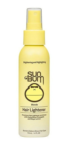 Sun Bum-aclarador Líquido Cabellos Rubios Y Castaños 118ml