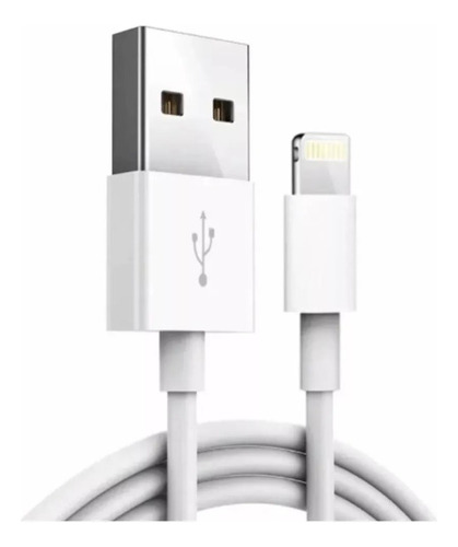 Lightning To Usb Cable iPhone Apple 1m Branco Original