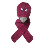 Kit Inverno Infantil Homem -  Aranha: Touca / Gorro + Luvas