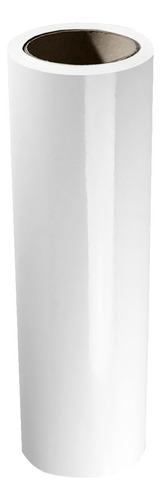 Adesivo Vinílico Envelopar Branco Brilho Lavável 5m X 1m