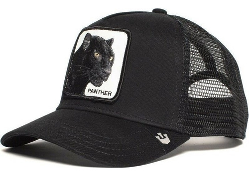 Gorra De Malla Con Protección Solar Y Bordado De Animal [u]