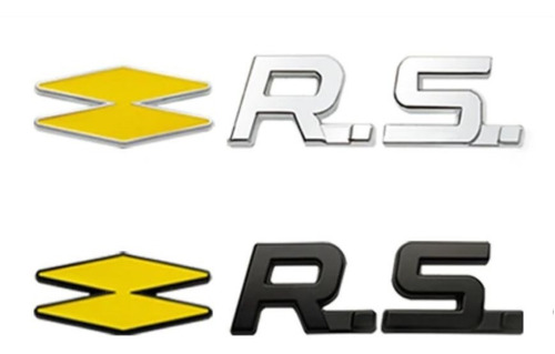 Emblema Logo Rs Renault Sport Megane Clio Sandero