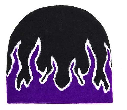 Gorro Fire Colors Rocky Skate Beanie Hiqual Import El Mejor