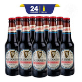 Cerveza Oscura Guinness Original, 24 Botellas De 325 Ml C/u