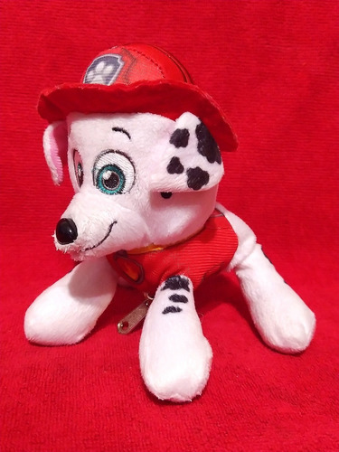 Paw Patrol Colgante Monedero Peluche Marshall 16 Cm. Usado