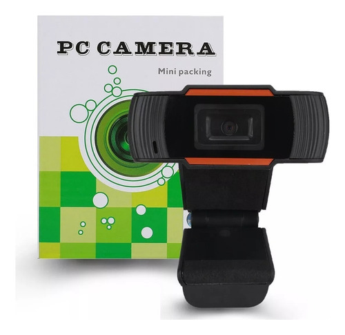 Webcam Pc Camera Mini Packing 480p Com Microfone