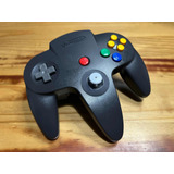 Controle Nintendo 64 Preto Original Nintendo N64