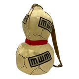 Anime World Naruto Gaara's Gourd Sand Bag Gaara Mochila Moch Color Negro Diseño De La Tela Liso