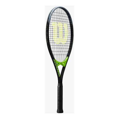Raqueta De Tenis Aggressor Negra\u002Fverde 4 3\u002F8 Wilson Color Negro\u002F Verde | Meses sin interés
