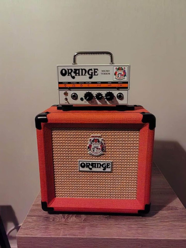 Amplificador Guitarra Orange Micro Terror Y Gabinete Orange