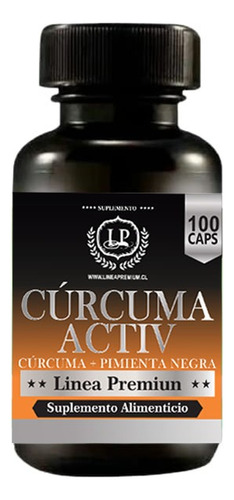 Cúrcuma+ Pimienta Negra 100 Cápsula - Unidad a $360