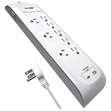 Usb-c And Usb-a 8 Outlet 8 Outlet 4200 Joules Surge Pro...