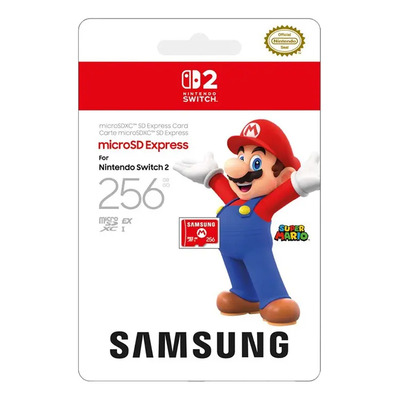 Memoria Samsung Microsd Express 256gb Para Nintendo Switch 2 | Envío gratis