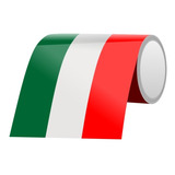 Adesivo Faixa Bandeira Italiana Frontal Grade Ou Painel