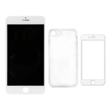 Tela Lcd Touch Para iPhone 8 Plus Branco + Capa+ Película 9d