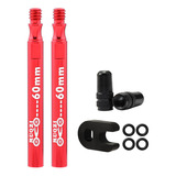 Bicicleta Presta Value Extender Bicicleta 2pcs Rojo 60mm