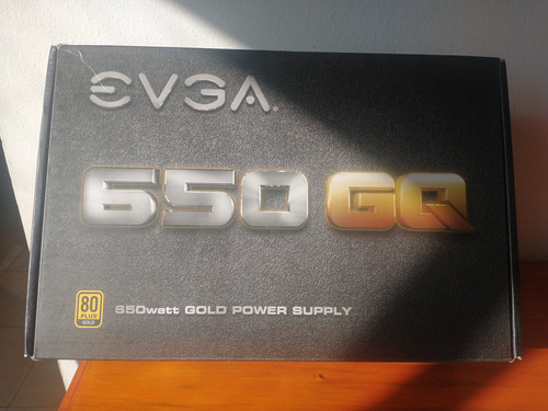 Fuente De Alimentación   Evga Gq Series 650w Black 100v/240v