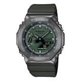 Reloj Para Hombre G-shock Gm-2100b Gm-2100b-3adr Verde