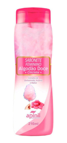 Sabonete Liquido Intimo Feminino 210ml Apinil Aroma Algodão 