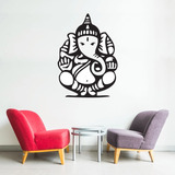 Vinilo Decorativo Elefante Buda Pared Mas Diseños 4u