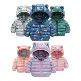 Parka Con Capucha Manga Larga Niño Y Niña Jump Kids