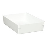 Organizador De Cajones Rubbermaid, 9x6x2  Blanco.