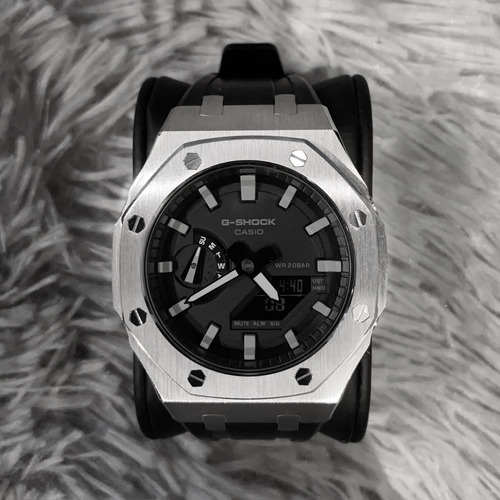 Reloj Casio G-shock Casioak Silver Black