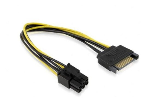 Cable Adaptador De Poder Sata A  Pci Express 6 P