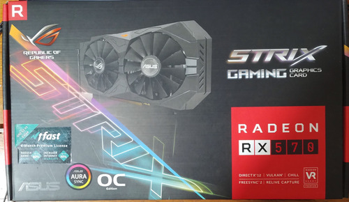 Asus Radeon Rx 570 Oc Edition 4gb Gddr5