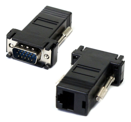 Adaptador Vga Macho A Ethernet Cat5 Y Cat6