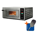 Forno Elétrico Digita Pizza Flp-400d 220v Skymsen + Pá Pizza