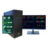 Computador I5 16gb Ssd 512gb Completo Monitor 21.5 Teclado