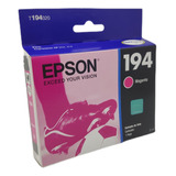 Cartucho De Tinta Epson 194 Cor Magenta Do 4 Ml