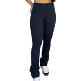 Calça Legging Flare K2b Malha Suplex Com Bolso Uiarina