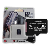 Tarjeta De Memoria Micro Sd Kingston 128gb Para Celular 100%