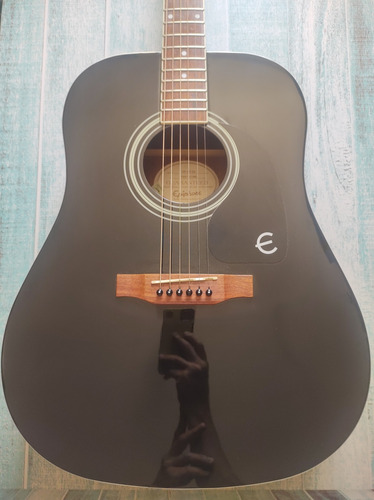 EpiPhone Dr-100 Acúst Black Impecable. Vendo Permuto 