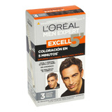 Loreal Tinte Permanente Hombre Excell 5 Men Expert Castaño O