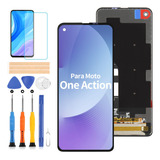 Para Pantalla Táctil Lcd Motorola Moto One Action Xt2013