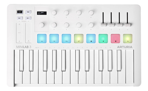 Arturia Minilab Teclado Controlador Midi Usb 25 Teclas Loja 