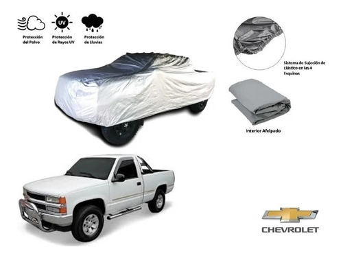 Forro Funda Cubreauto Afelpada Chevrolet Silverado 2003