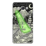 Funda Celular Abducción Ovni Alien Para Toda Marca De Cel