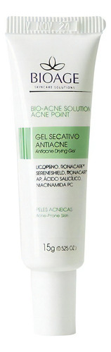 Gel Secativo Anti-acne Bio Acne Solution Bioage  15g