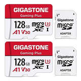 Gigastone 128gb 2-pack Micro Sd Card, Gaming Plus, Nintendo-