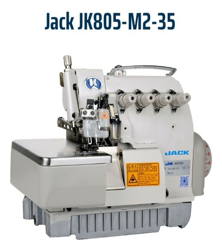 Overlock Industrial Jack Jk - 805 5 Hilos