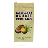Aguaje Peruano 60 Capsulas Herbolaria Saludable