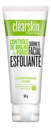 Sabonete Esfoliante Facial Clearskin 50g Avon